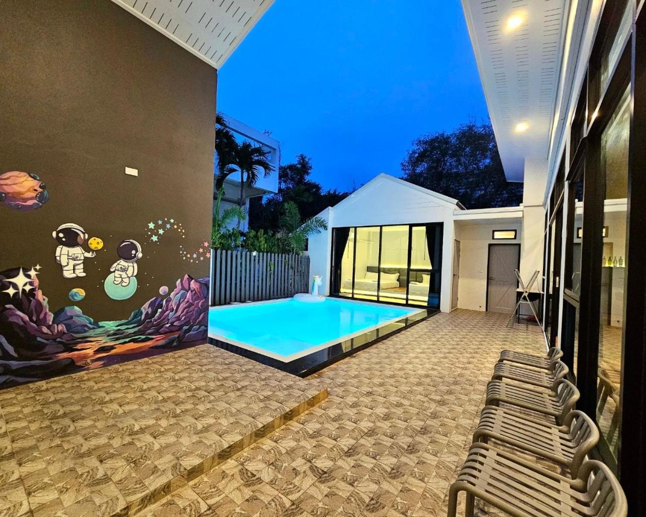 Madaguscar Private Pool Villa-Pattaya Haat Jomtien Eksteriør bilde