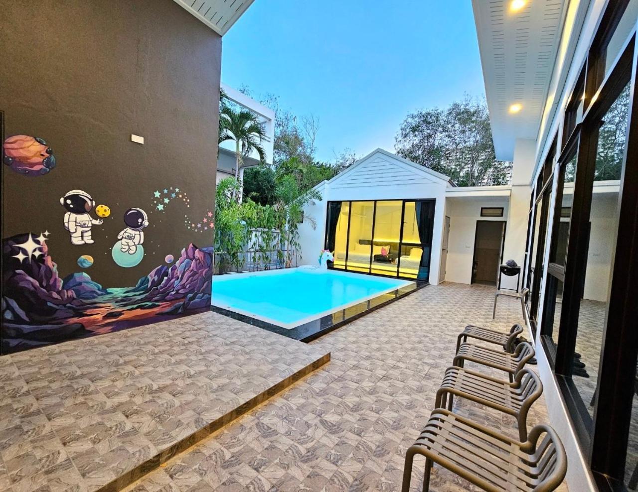 Madaguscar Private Pool Villa-Pattaya Haat Jomtien Eksteriør bilde